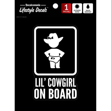 Lil' Cowgirl on Board